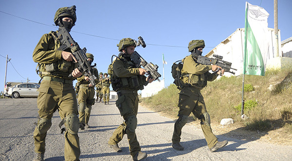 "Israeli" troops