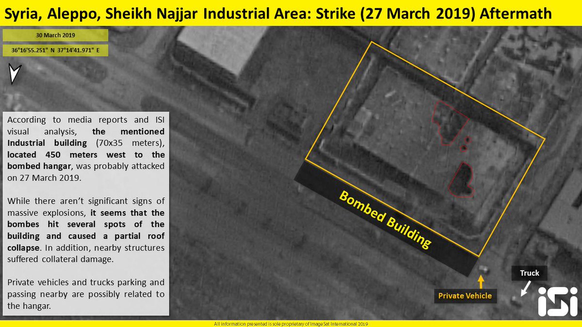 New Satellite Photos Reveal Additional Details Regarding Recent Israeli Airstrike On Aleppo