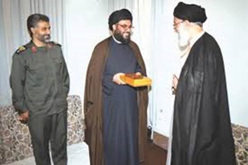 Nasrallah and Khamenei 
