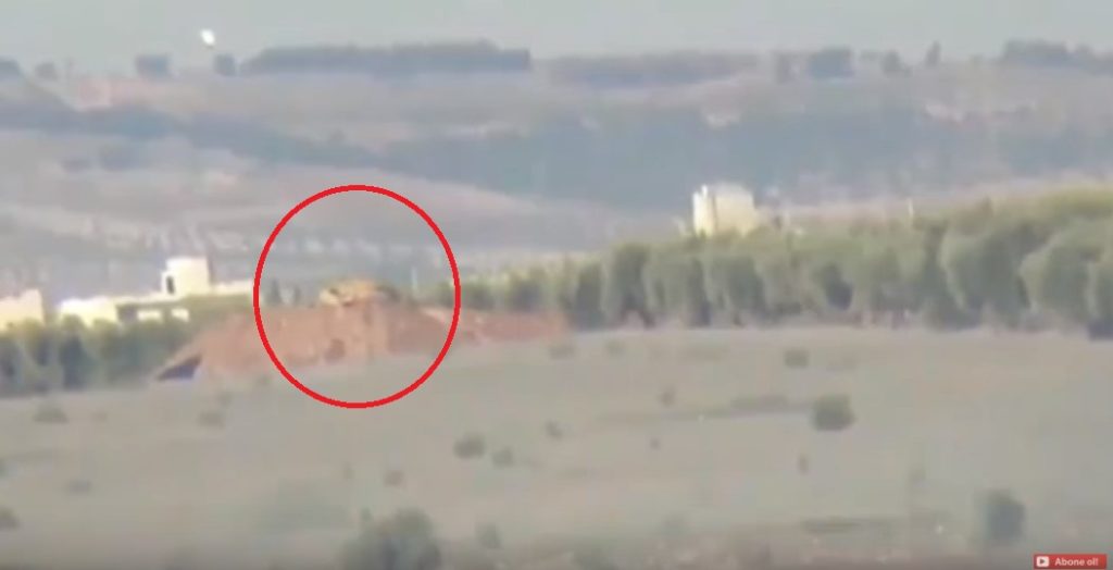 Video: Kurdish Launch Anti-Tank Guided Missile At Inflatable Mock-Op Of Turkish Battle Tank