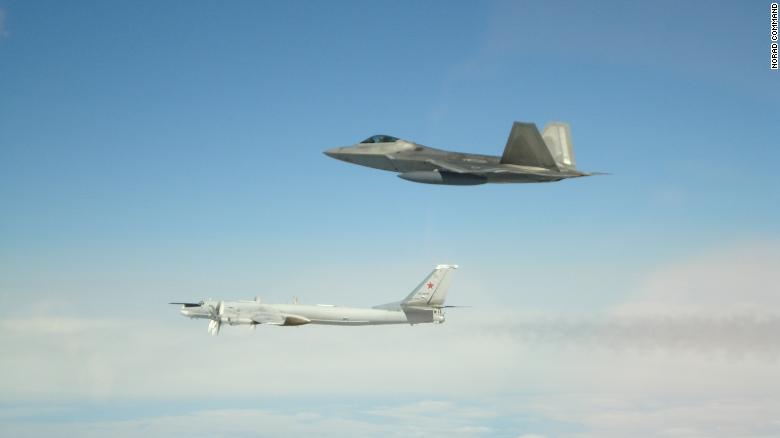 NORAD Command: NORAD fighters intercepted Russian bombers and fighters entering Alaskan ADIZ May 20.