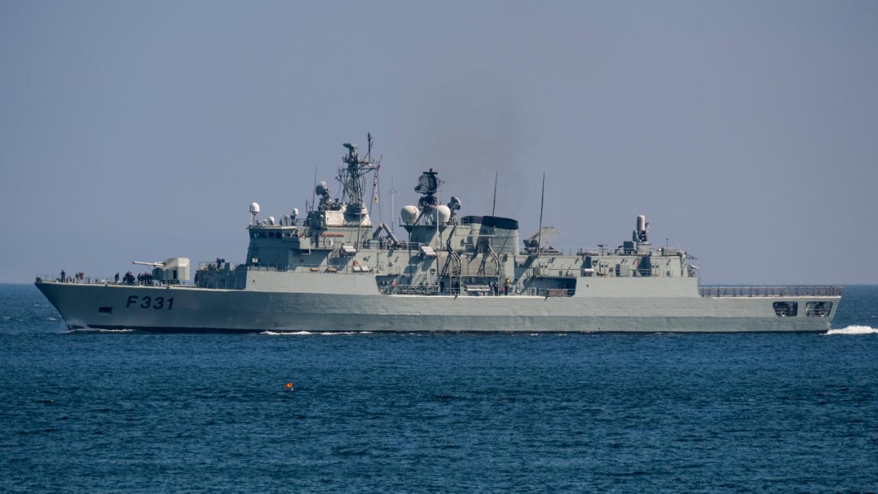 A frigate of the type Meko200 - here in the service of the Portuguese Navy. The Federal Government supports the delivery of six frigates to Egypt