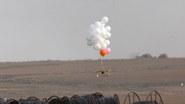 Image result for balloon gaza