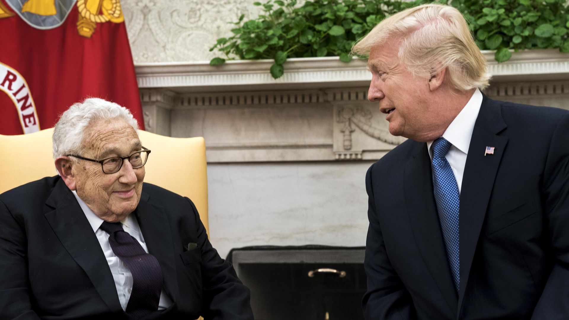 Trump meets with Kissinger for the third time - Axios