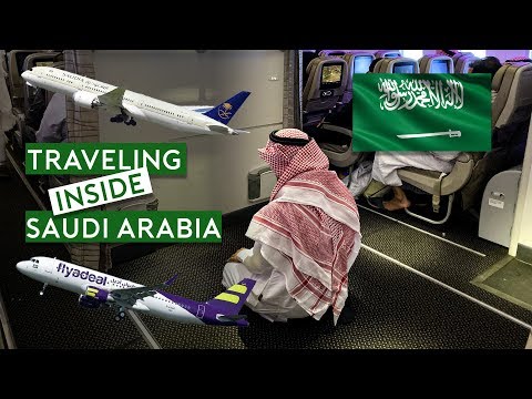 Traveling Inside Saudi Arabia - Saudia B787 and LCC Flyadeal ترجمة ...