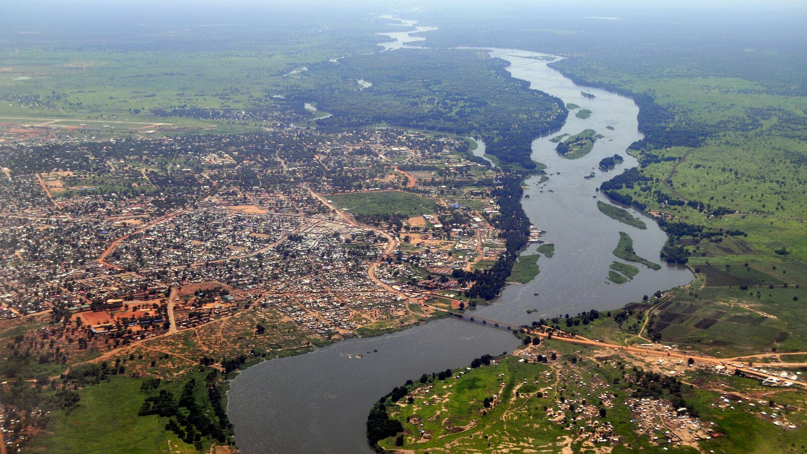 Aerial of Juba (shutterstock)