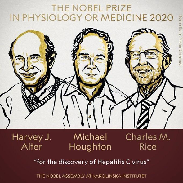 פרס נובל ברפואה מוענק לשלושה חוקרים על תגלית נגיף הפטיטיס C - כלכליסט