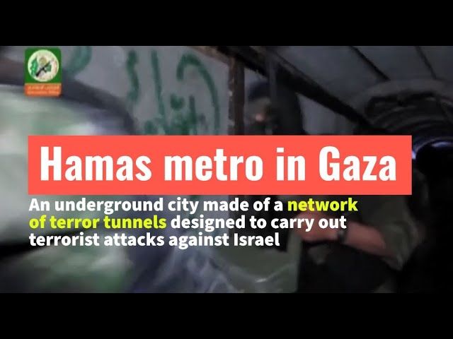 Eliminating Hamas "Metro" network of terror tunnels in Gaza - YouTube