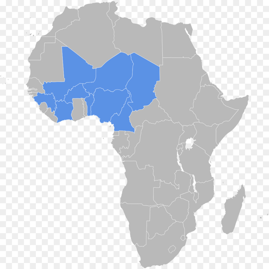 غرب أفريقيا, خريطة, خريطة فارغة صورة بابوا نيو غينيا