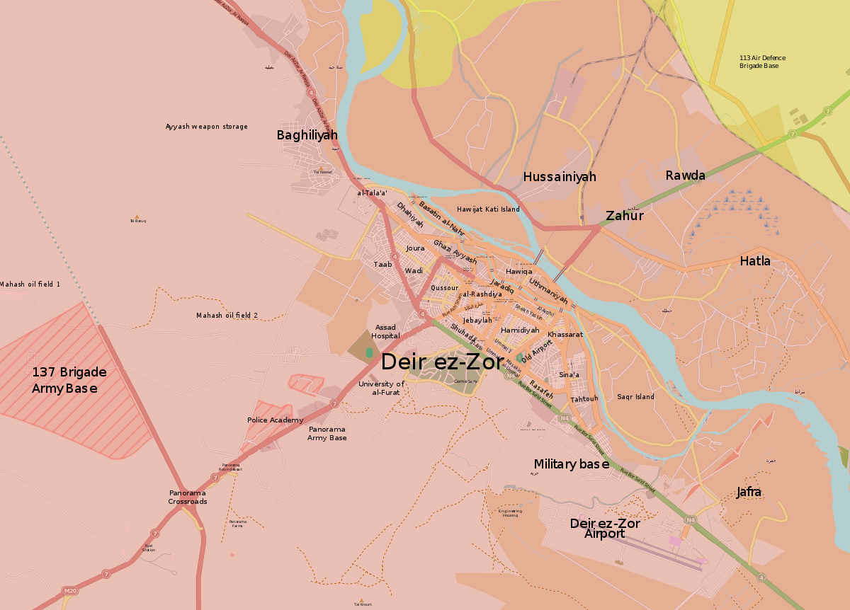 حصار دير الزور (2014–17) - ويكيبيديا