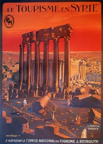 Amazon.com: Syrie Syria, Country of Southwest Asia on The Eastern Side of  The Mediterranean Sea Arab Arabic Travel Tourism 12" X 16" Image Size  Vintage Poster Reproduction, We Have Other on Amazon:
