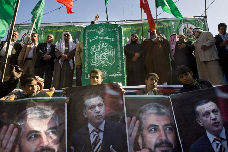 Erdogan meets Hamas leader as settlement talks loom large