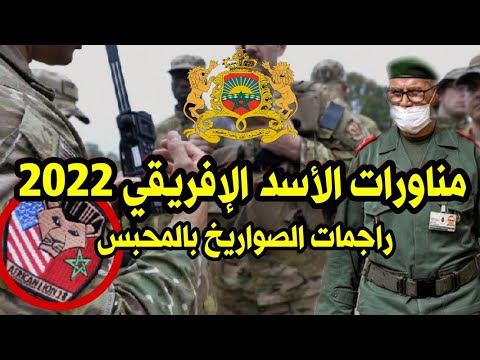 مناورات الأسد الإفريقي 2022 : أمريكا تصفع الجزائر و البوليساريو و تنظم  المناورات في مناطق جديدة - YouTube