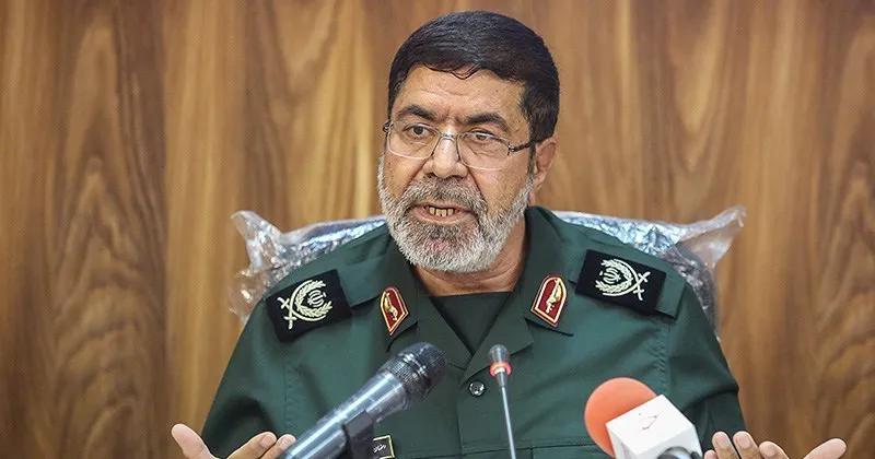 Iran’s Revolutionary Guard (IRGC) spokesman Brigadier General Ramezan Sharif  (file photo)