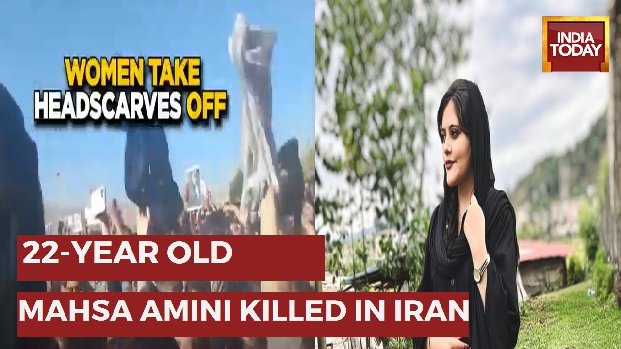 Massive Protests Erupts In Iran After 22-Year-Old Mahsa Amini's Death For  Not Wearing Jijab - YouTube