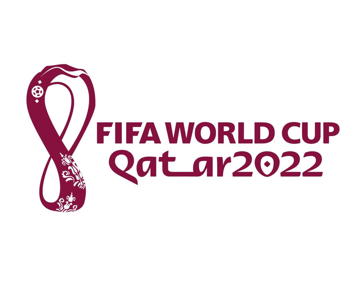Mondial Fifa World Cup Qatar 2022 official Logo Champion Symbol Design  Vector Abstract Illustration 8785666 Vector Art at Vecteezy