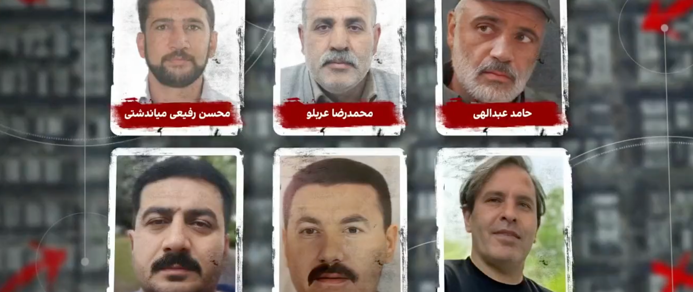 The main people involved in the foiled operation by the Revolutionary Guard to assassinate an Israeli citizen in Georgia in November (file)