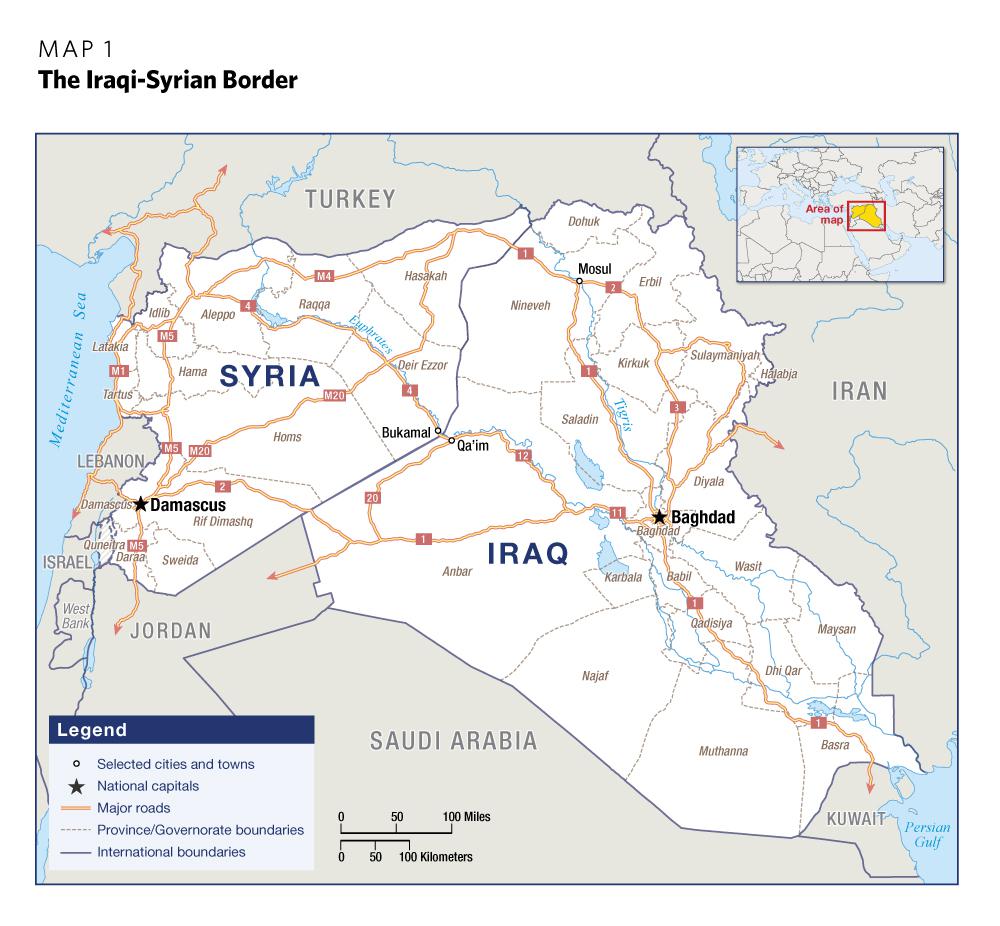 The Transformation of the Iraqi-Syrian Border: From a National to a  Regional Frontier - Carnegie Middle East Center - Carnegie Endowment for  International Peace