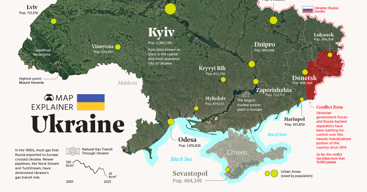 Map Explainer: Key Facts About Ukraine - Visual Capitalist