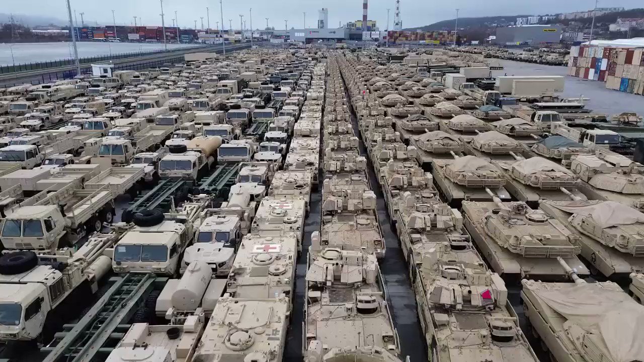 Clash Report on Twitter: "Huge amount of U.S. military equipment in Polish  port of Gdynia. These vehicles have been deployed as part of the Atlantic  Resolve mission to strengthen the eastern flank