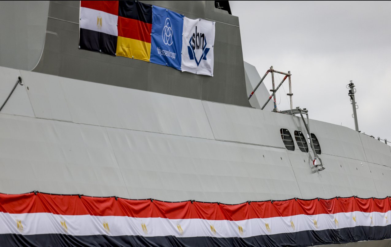 البحرية المصرية تتسلم الفرقاطة الثانية من طراز MEKO A-200 الألمانية الصنع  "سجم القهار" | منتدى التكنولوجيا العسكرية والفضاء