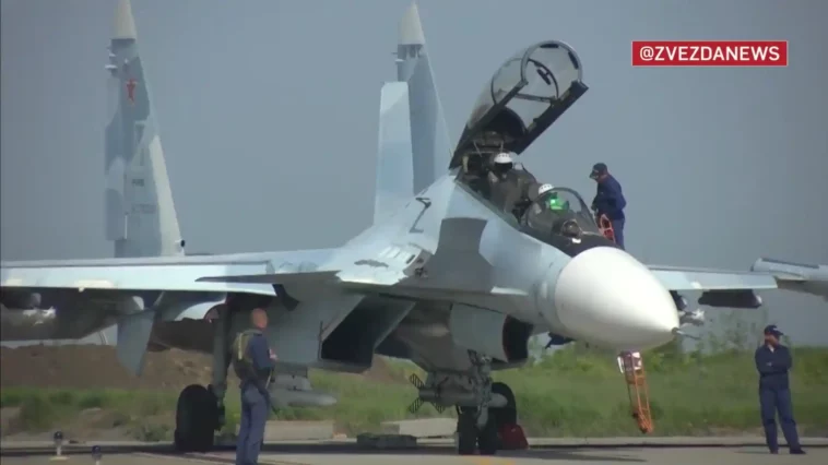 משרד ההגנה הרוסי מפרסם סרטון של מבצעי קרב Su-30SM לראשונה מזה זמן רב