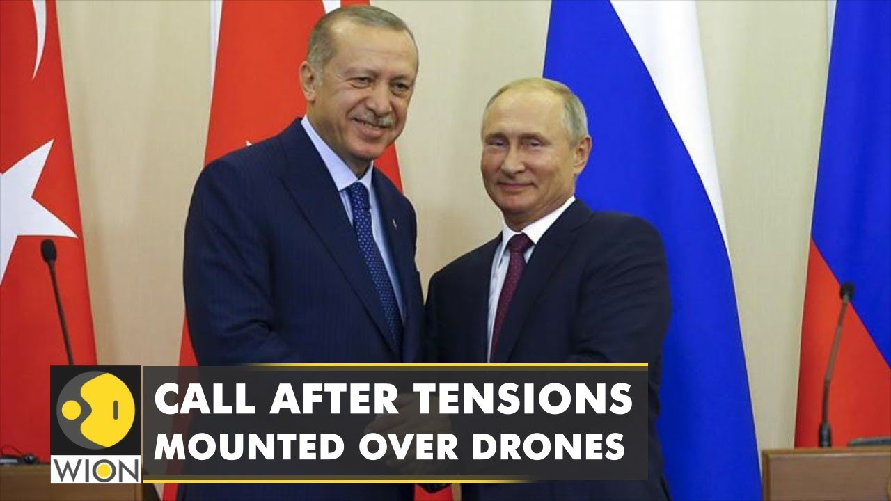 Russian President Vladimir Putin held a phone call with his Turkish  counterpart Recep Tayyip Erdogan - YouTube