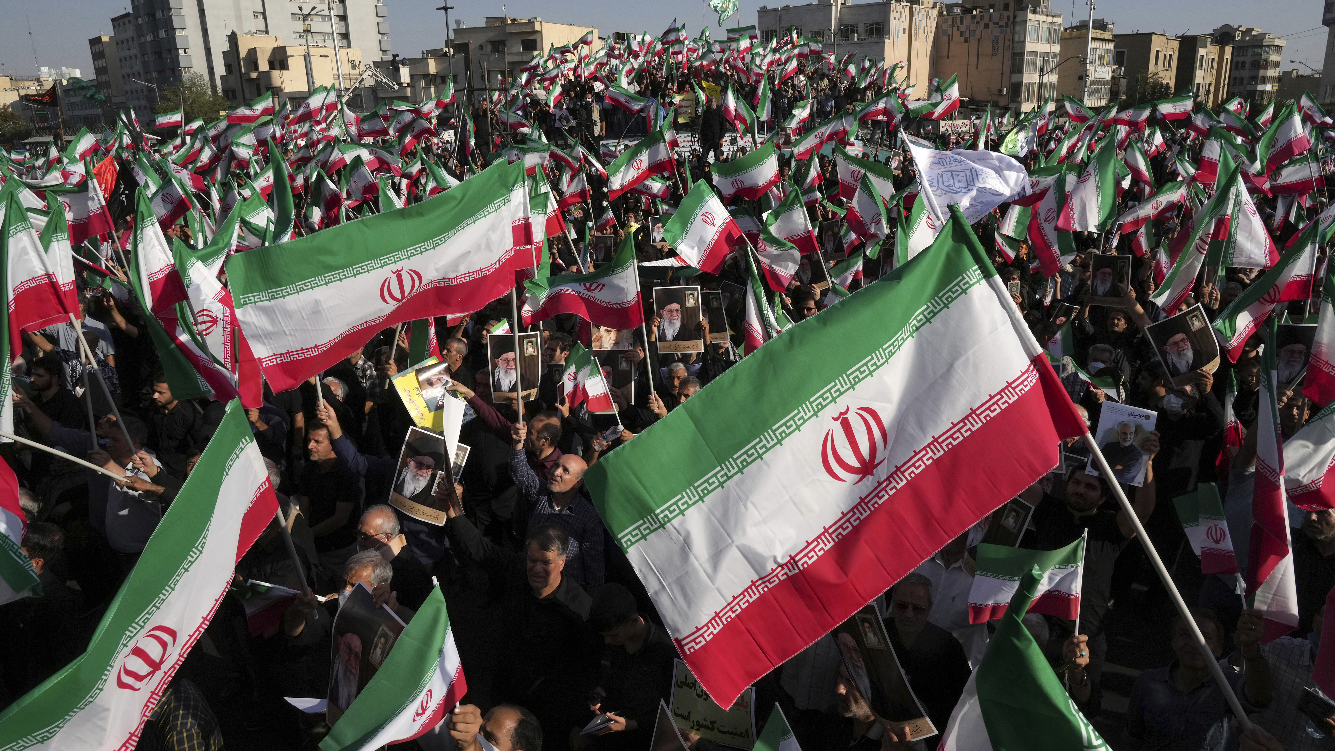 Calm days but furious nights in Iran as protests spiral - Nikkei Asia