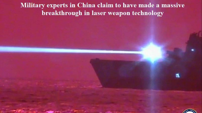 Military experts in China claim to have made a massive breakthrough in laser weapon technology | Pakistan Defence