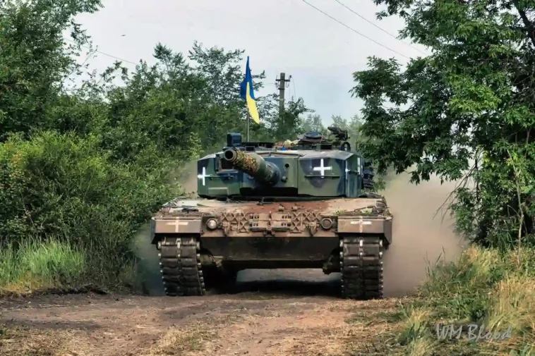 חיל השריון המערבי סובל אבדות כבדות במהלך מתקפת הנגד האוקראינית על ציר זפורוז'יה (וידאו)