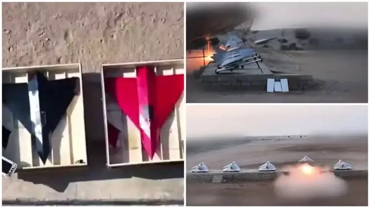 רמז מאיים לכיוון ישראל ? איראן חושפת כטב”מ מתאבד סילוני חדיש – “חדיד 110”