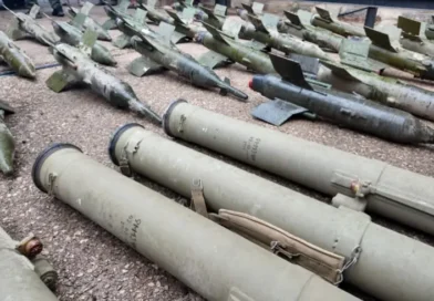 מחסן שהכיל טילים המיועדים להברחה נתפס בחווה באזור הכפרי של דרעא לא הרחק מגבול ישראל