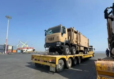 תותח לייזר נגד כטב”מים מתוצרת סין צולם בנמל במפרץ