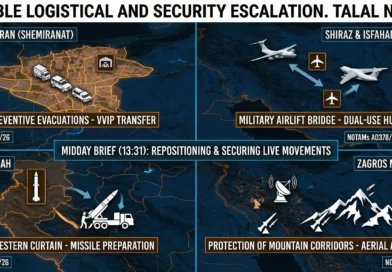 איראן: הסלמה לוגיסטית וביטחונית ניכרת הכוללת פינוי רחב היקף של משפחות בכירים לבונקרים מבוצרים