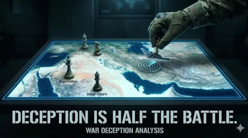 "הונאה היא חצי מהקרב" – האם ארה"ב מוליכה שולל את איראן לקראת מתקפה גדולה? ניתוח האסטרטגיה