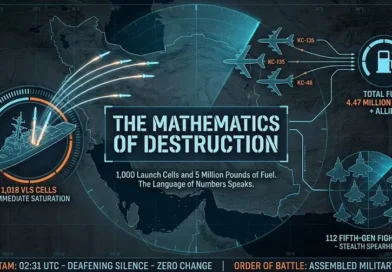 המתמטיקה של כוח ההשמדה האמריקאי שמתרכז במפרץ מוכיח כי ביכולתו של טראמפ להשמיד טוטאלית את הכוח הצבאי האיראני. המספרים!