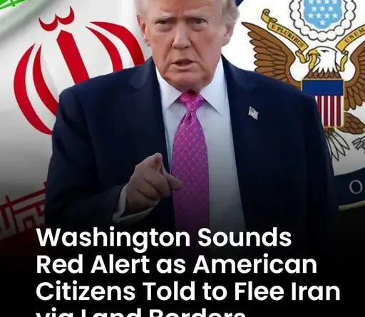 אזרחי ארה"ב מתבקשים לעזוב עכשיו את איראן ורצוי דרך נתיבי היבשה. לא צפוי סיוע אמריקאי! מה מאחורי?