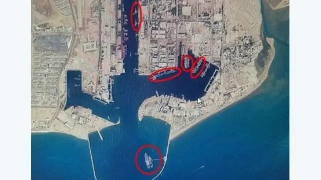 הגעת אוניות מלחמה רוסיות לנמל באנדר עבאס האיראני שבמפרץ הפרסי. משמעויות אסטרטגיות והשפעתם על מהלכי מלחמה אמריקאים וישראלים