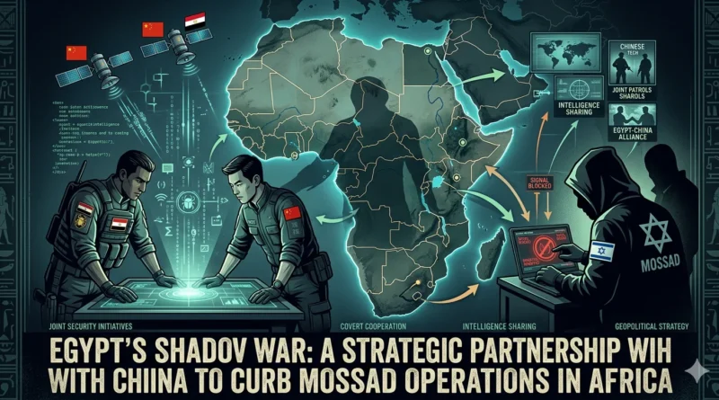 מצרים בסיוע סין פועלת לסכל פעילות המוסד באפריקה