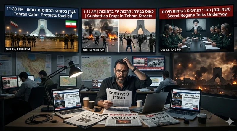 3 איתותים מטהרן וכולם סותרים זה את זה. האם המשטר בתהליכי קריסה? מה מאחורי?