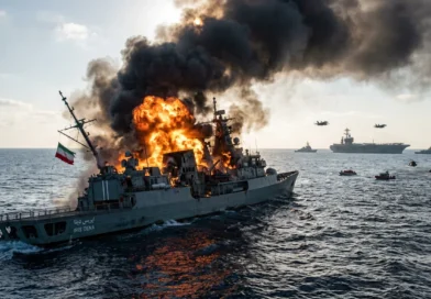 צי ארה"ב הטביע אניית מלחמה איראנית ליד חופי סרילנקה. עדכון מצב