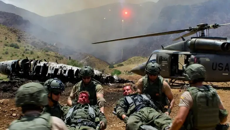 תקשורת טורקית: מטוס קרב אמריקאי הופל בשמי איראן. הטייס חולץ ע"י קומנדו ישראלי ואמריקאי. פרטים