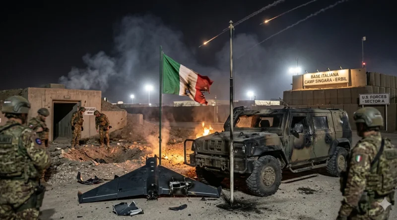 איראן החלה לתקוף בסיסי צבא של מדינות מערב אירופה במזרח התיכון. מה המסר?