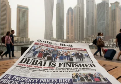 "הדיילי מייל" הבריטי על התקיפות האיראניות: "דובאי גמורה"