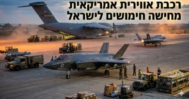 רכבת אווירית אמריקאית מאפשרת למכונת המלחמה הישראלית להמשיך לפעול באיראן במלוא הקיטור