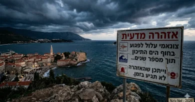 אזהרה מדעית: צונאמי עלול לפגוע בחוף הים התיכון בתוך מספר שנים… וייתכן שהאזהרה לא תגיע בזמן