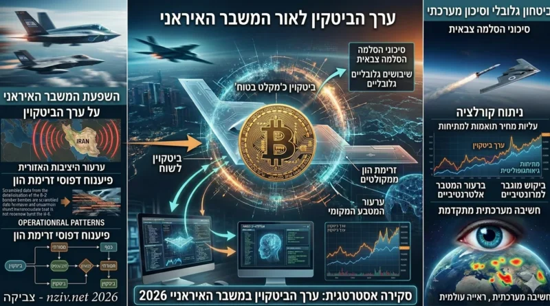 ערך הביטקוין והמשבר האיראני- חיתוך מצב!