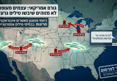 גורם אמריקאי: עצמים מעופפים לא מזוהים שיבשו טילים גרעיניים