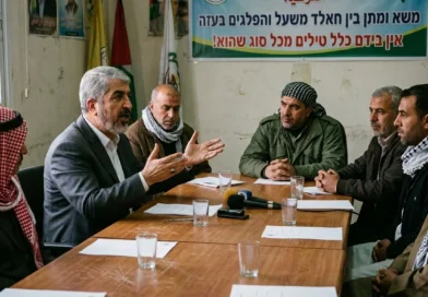 חאלד משעל במו"מ עם הפלגים בעזה למסירת הנשק הכבד. "אין בידם כלל טילים מכל סוג שהוא ורוב המנהרות הרוסות"