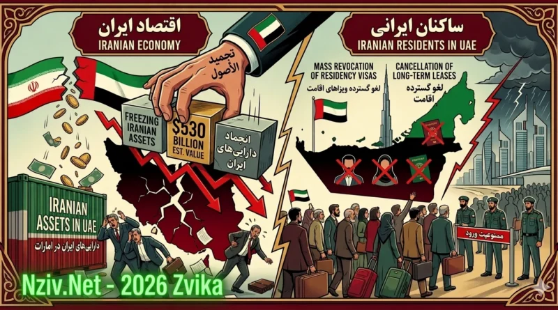 האמירויות החלו בהקפאת נכסים איראניים בשווי של מאות מיליארדי דולר וביטול המוני של אשרות שהייה . המשמעויות הקשות לבכירים האיראנים האמירויות החלו בהקפאת נכסים איראניים בשווי של מאות מיליארדי דולר וביטול המוני של אשרות שהייה . המשמעויות הקשות לבכירים האיראנים